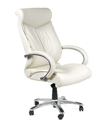 белые офисные кресла
