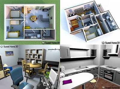 Программа для планировки домов и квартир Sweet home 3D